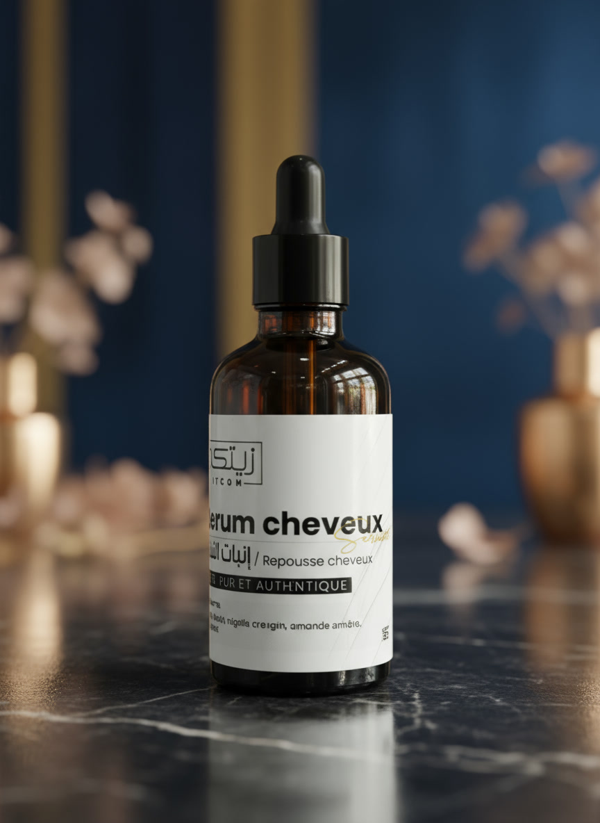 Sérum Cheveux | Repousse Naturelle & Stimulation du Cuir Chevelu
